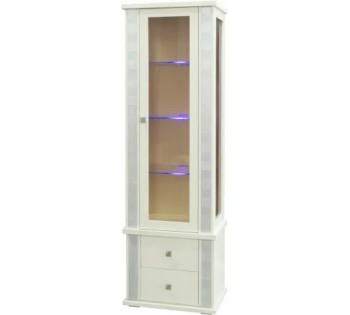 Шкаф с витриной «Тунис» П6.343.0.19 (П343.19-1Ш)