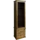 Шкаф с витриной «Тунис» П6.343.0.21 (П343.21-1Ш)