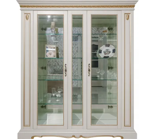 Шкаф с витриной «Милана 11» П4.265.0.11(265.11)