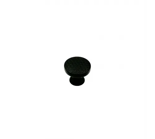 Ручка-кнопка BY28208-KNOB MATT BLACK (400)
