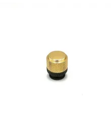 Ручка-кнопка мат. золото+серый BY23259 KNOB OX GP+ GRAY (500/50)