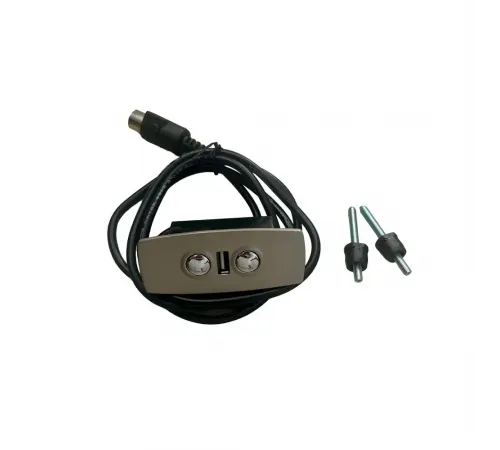 Кнопка металлическая. Metal  Handset with USB TS32