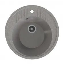 Мойка каменная GS-22 темно-серый матовый d516/400 h200