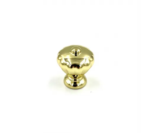 Ручка-кнопка BY28199-KNOB-27mm KGP Золото (300/30)