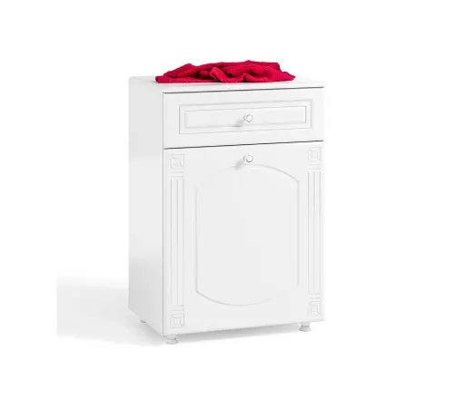 Тумба с ящиком Афина АФ-27 белое дерево
