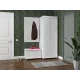 Прихожая Афина-2 белое дерево