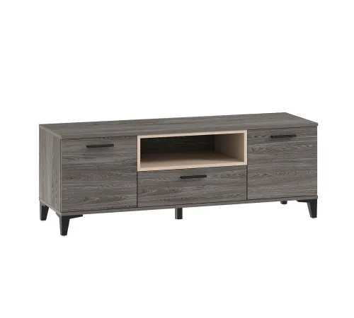 Тумба ТВА Bergen НМ 013.43, Ясень Анкор темный + Капучино