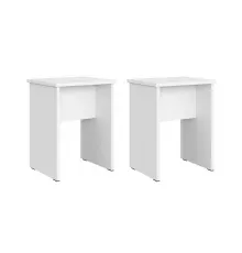 Табурет Stern (Штерн) (комплект из 2 шт.), белый