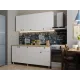 Кухонный гарнитур 180 Деми, белый