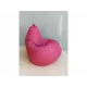 Кресло-мешок Груша розовый, рогожка, 3XL