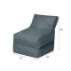 Кресло Лежак Раскладной серый