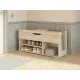 Диван Флок 2-4204, дуб крафт серый