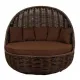 Диван Grand Nest  д/в/ш/ 144х130х136см коричневый