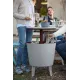 Столик-холодильник COOL BAR (мокка 557 - светло-серый 955)