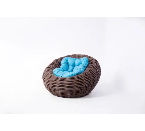 Плетеное кресло DeckWOOD Nest коричневый
