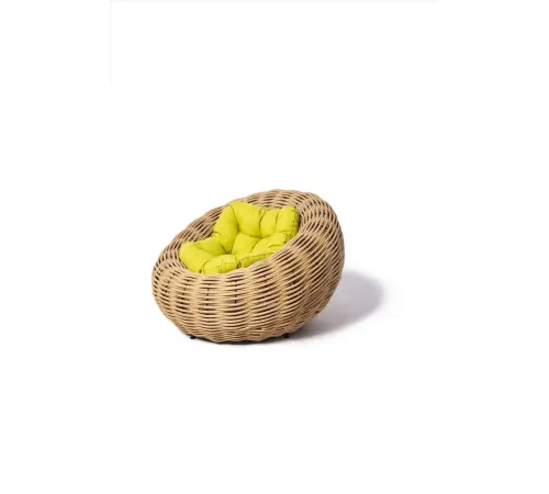 Плетеное кресло DeckWOOD Nest коричневый