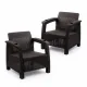 Комплект кресел Yalta Double Seat венге