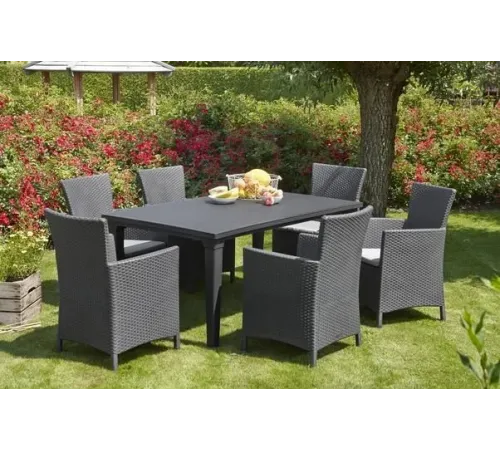 Стол  (антрацит) Futura 165*95см Keter