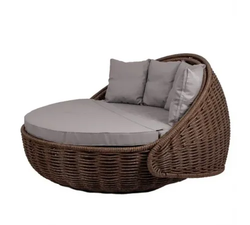 Диван-кровать Nestbed с откидным верхом д/ш/в/ 180х180х105см коричневый