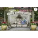 Качели садовые PRADO Бамбук четырехместные