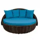 Диван-кровать Nestbed с откидным верхом д/ш/в/ 180х180х105см коричневый