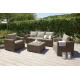 Набор садовой мебели California 3 Seater на 5 персон