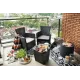 Столик-холодильник Кул-Стул (Cool stool) (виски коричневый 521)