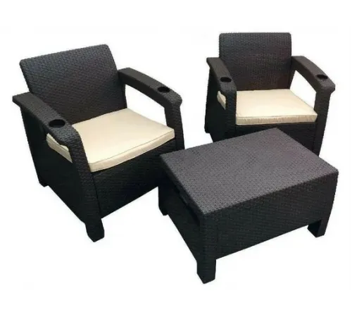 Садовая мебель  Yalta Balcony Set венге