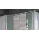 Обкладка для 2-х дверного шкафа, Мале (38*100*916) Дуб галифакс белый, 11222
