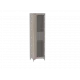 Пенал со стеклом узкий, Сиде (532*402*2006) Мокко, 32001