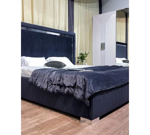 Спальная мебель “Алия” серебро 6-ти дверная