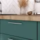 Кухня Валерия 2100 Белый - Белый глянец