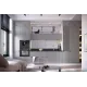 Кухня Перфетта Royal Platinum Grey МДФ прямая