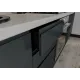 Кухня Маори 3400 Нуар Эмаль прямая