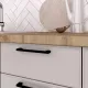 Кухня Мемфис 1800 Вотан - Чёрный трюфель