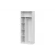 Шкаф "ШК 2" Белый текстурный
