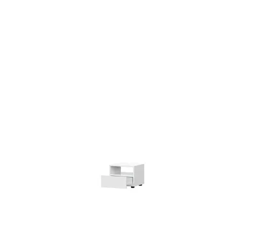Модульная система "Токио" Тумба прикроватная Белый текстурный / Белый текстурный
